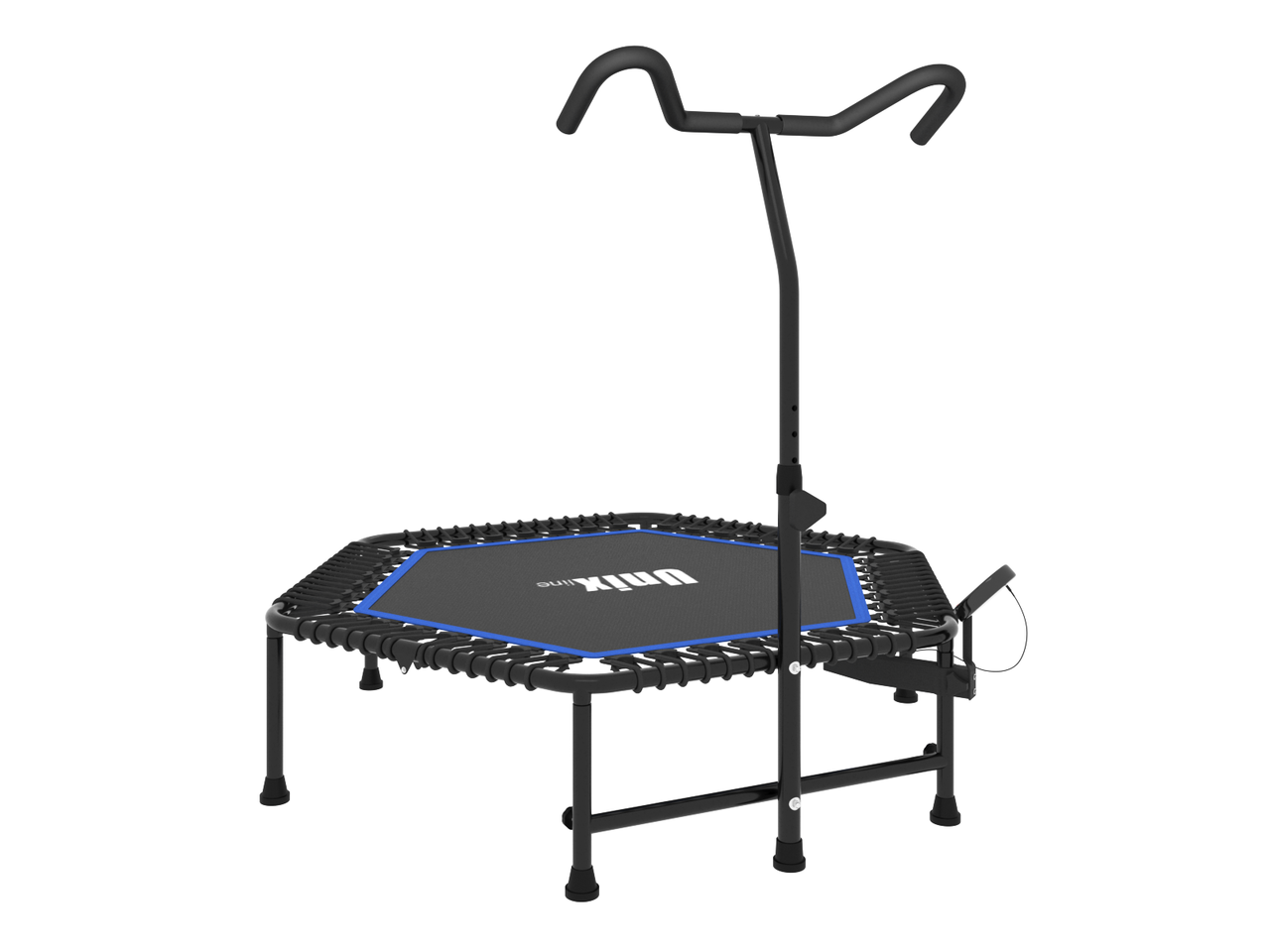 ⭐ Батут UNIX Line FITNESS Blue PRO (130 cm) по оптимальной цене в 11 890  руб. — купить модель сегодня с доставкой уже на следующий день! ⭐